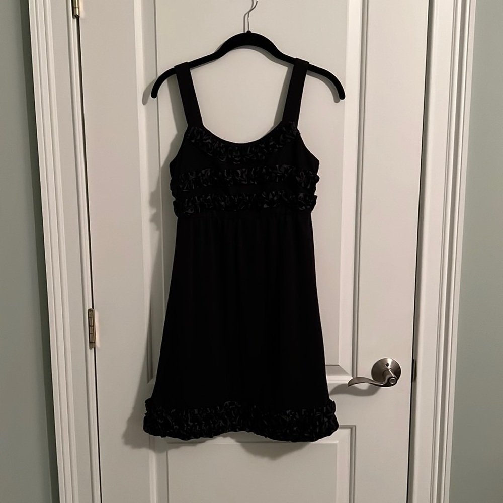 Little black dress.
